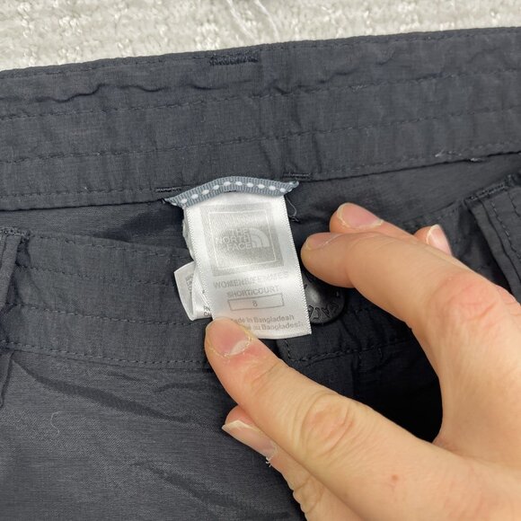 The North Face Exploration Convertible Tech Trousers Hike Wom Size 8 Short Read - Picture 5 of 13